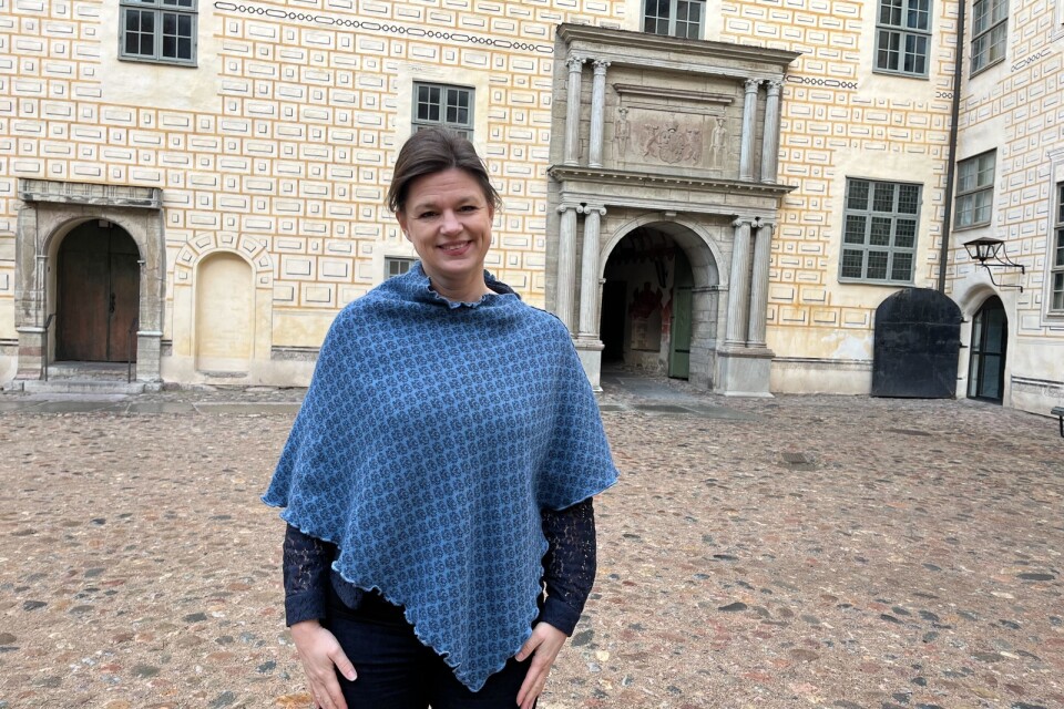 Meg Nömgård, slottschef, ser fram emot 2023 års säsongsutställning.