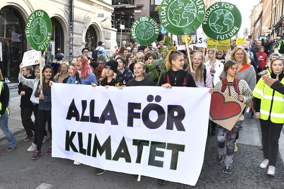 WWF utser Greta Thunberg, Magnus Carlson och Pella Thiel till Årets Miljöhjältar. Arkivbild.