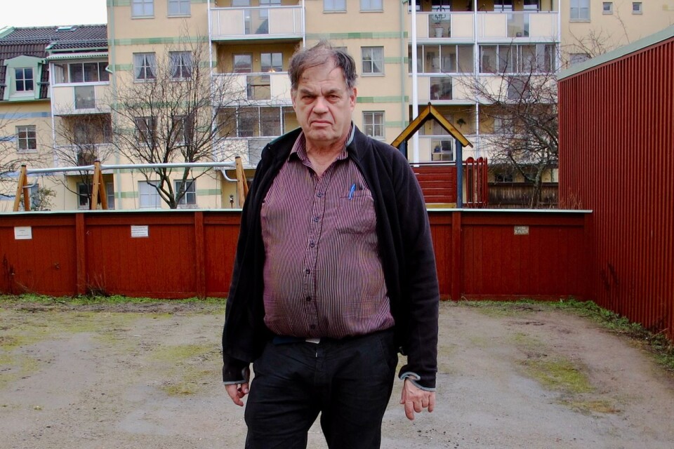 Stefan Svensson slåss för att kommunen ska folkomrösta om Gullberna soptipp som han menar är en tickande miljöbomb.