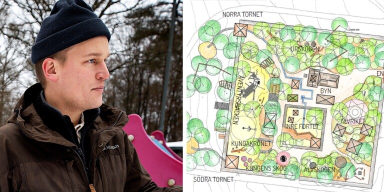 Klassisk lekplats i Borås görs om: ”Kommer bygga små världar”