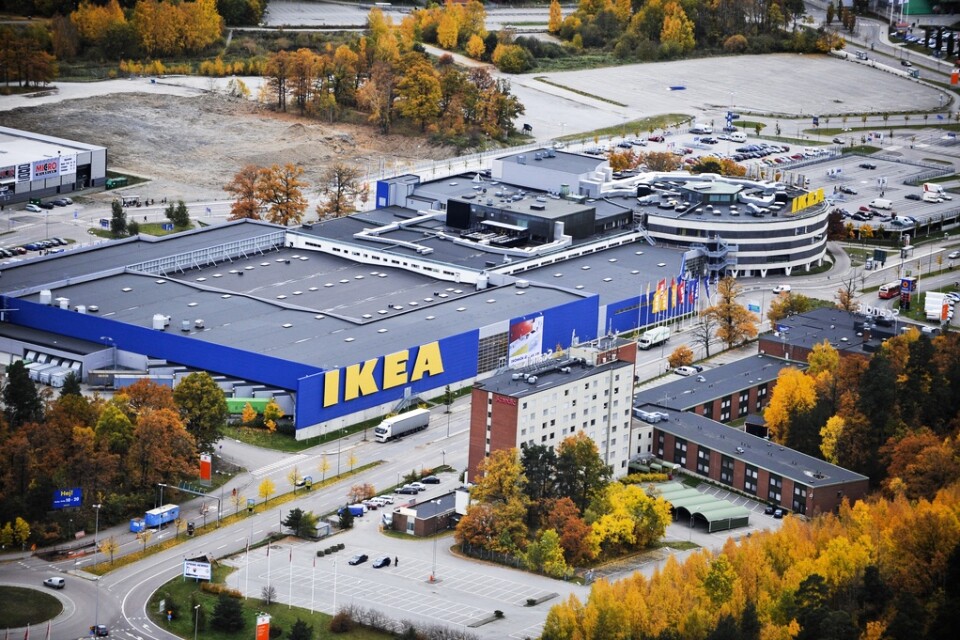 Ikea vid Kungens kurva söder om Stockholm. Arkivbild.