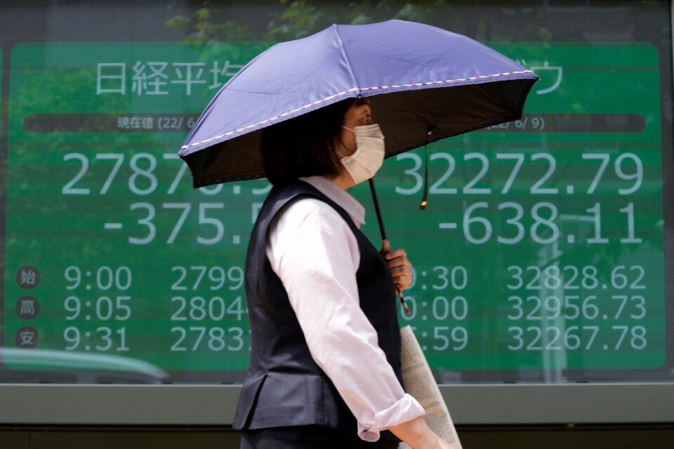 Torsdagshandeln inleds i relativt munter stil på Tokyobörsen. Arkivbild.