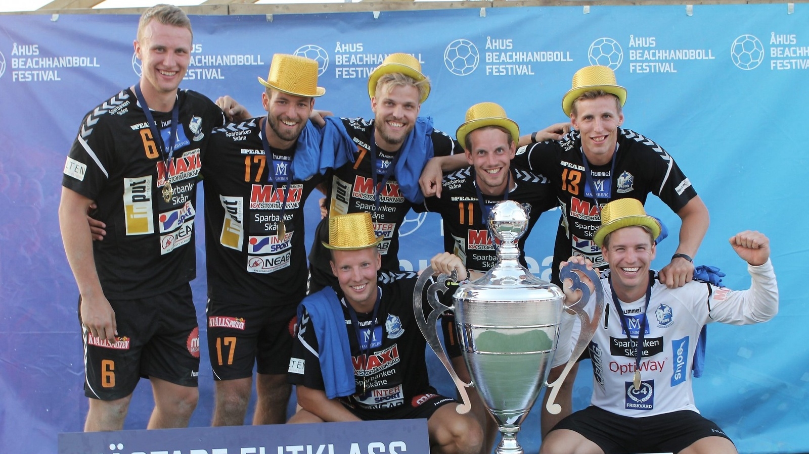 IFK Kristianstad vann herrarnas elitklass. 
Foto: Daniel Modig/Ikoncept AB