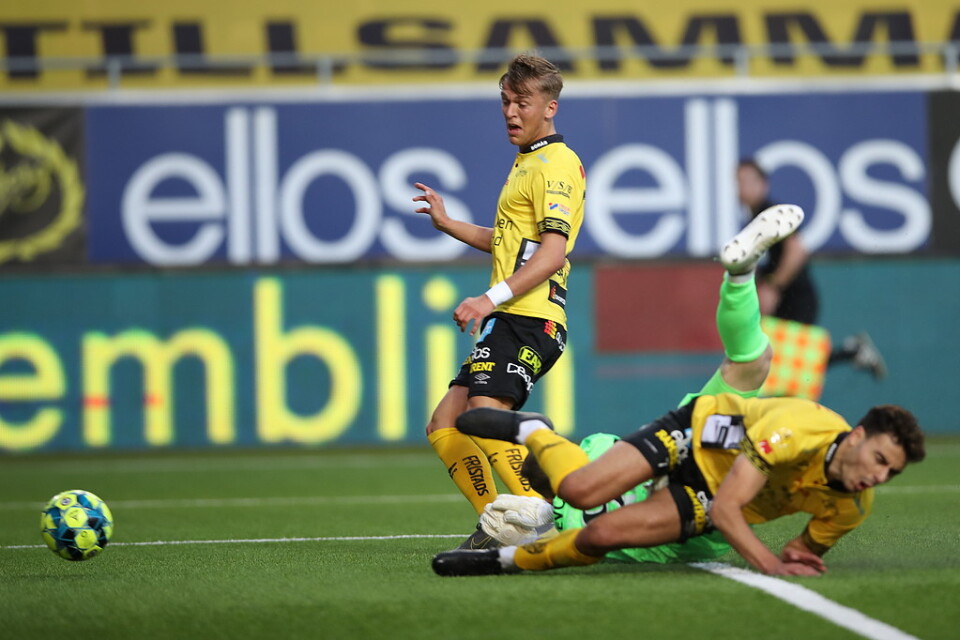 Jesper Karlsson gör matchens enda mål när Elfsborg besegrar Eskilstuna.