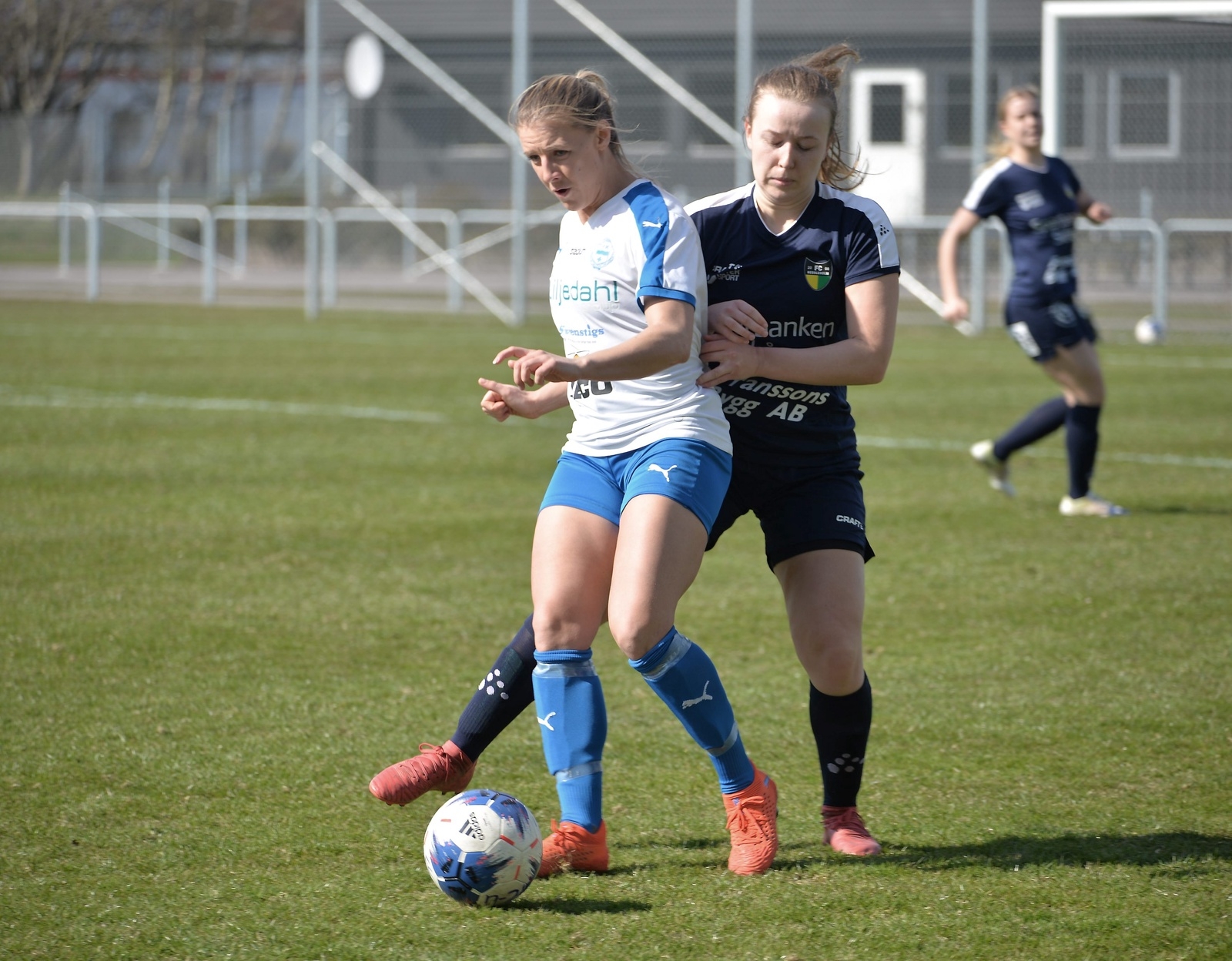 Erica Ohlsson och FC Hessleholm signerade en stark defensiv insats. Foto: Marika Höghäll