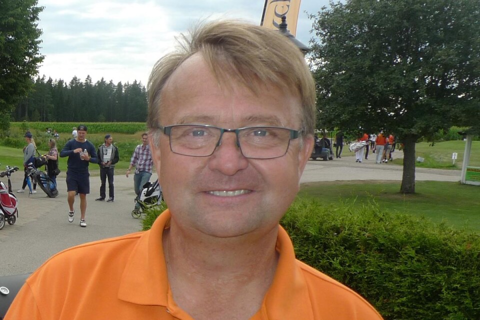 Lars Prick, klubbchef på Alvesta Golfklubb.