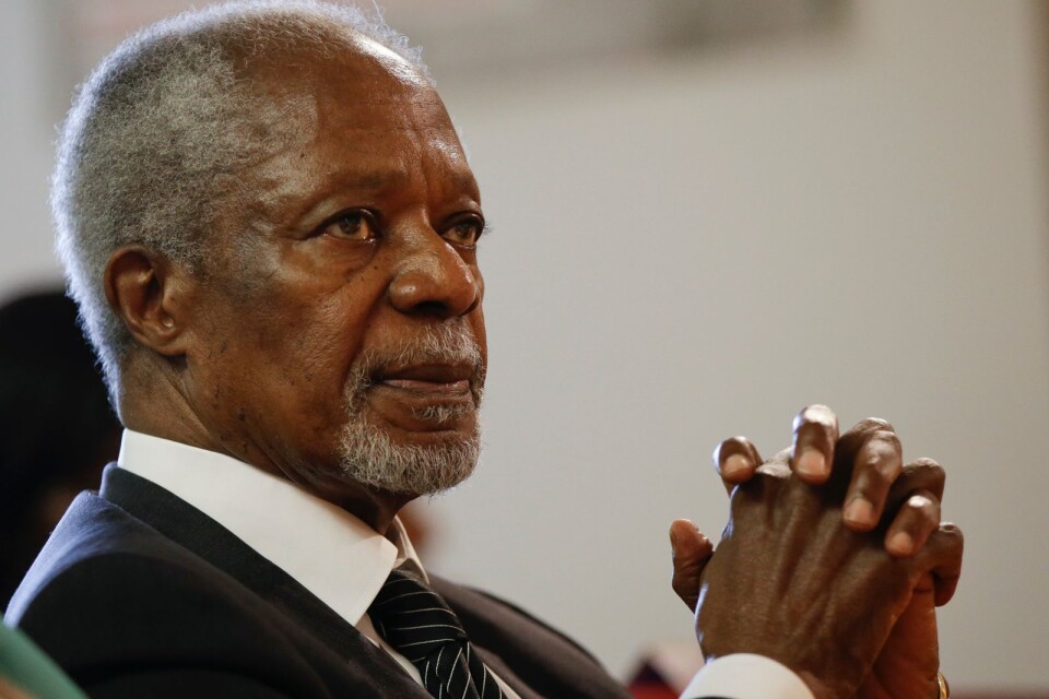 Kofi Annan blev 80 år.