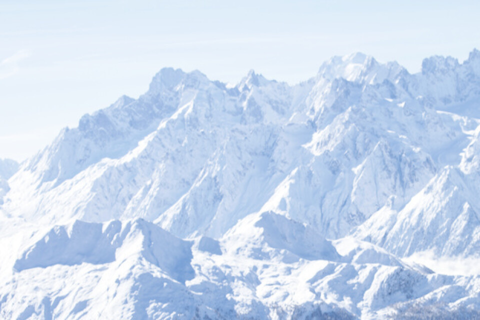 Två svenskar har dött i en lavin i skidorten Verbier i Schweiz. Arkivbild.
