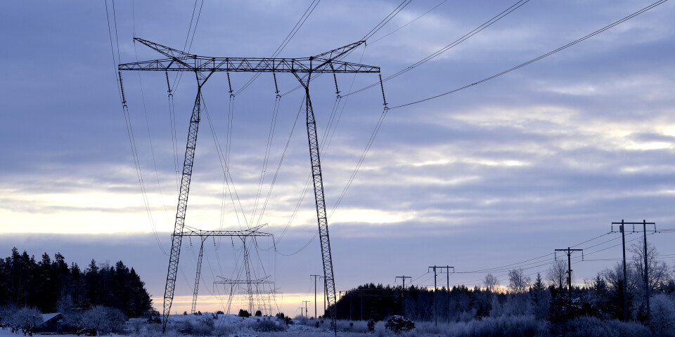 Elpriset stiger i kylan – Sverige importerar