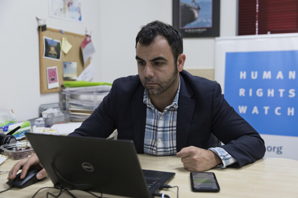 Omar Shakir är Human Rights Watchs landchef i Israel och de palestinska områdena.