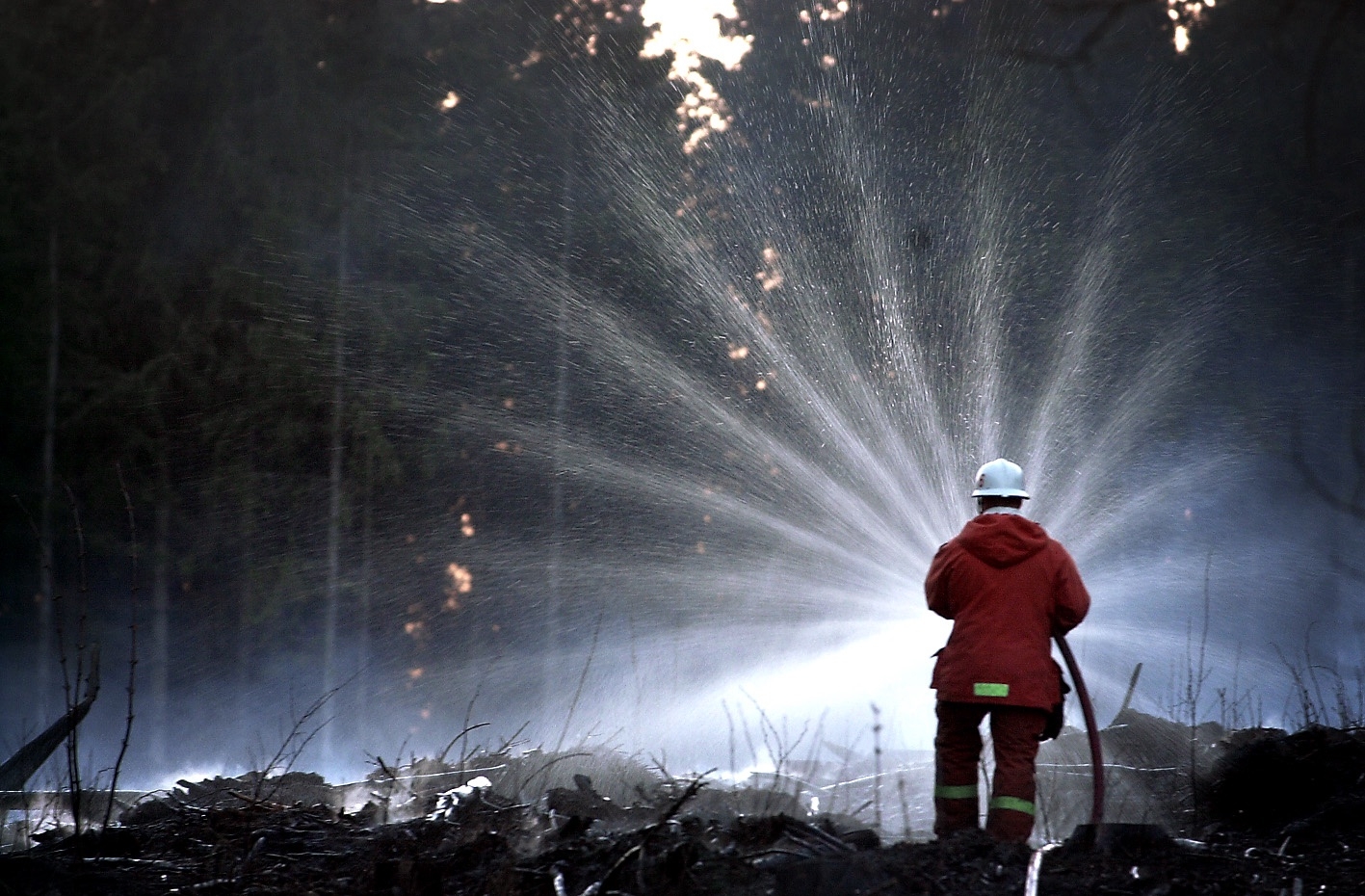 Bränderna i norra Sverige kommer inte att påverka skogspriserna på längre sikt, bedömer Markus Helin.
Foto: Patric Berg