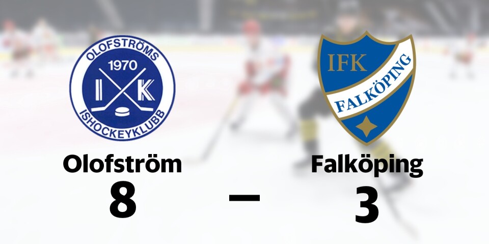 Olofström vann mot IFK Falköping IK