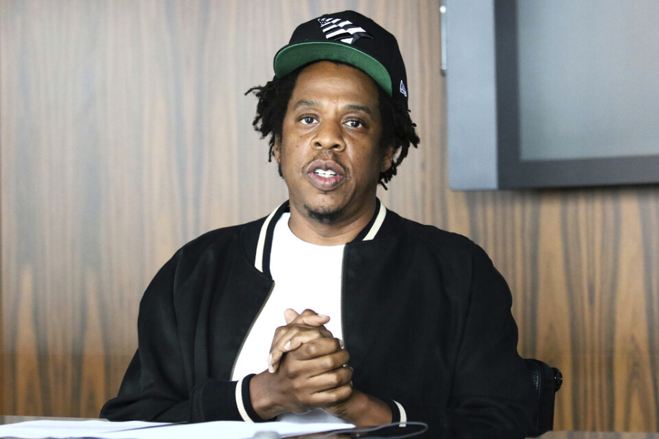 Musiktjänsten Tidal säljs av Jay-Z till företaget Square Inc. Arkivbild.