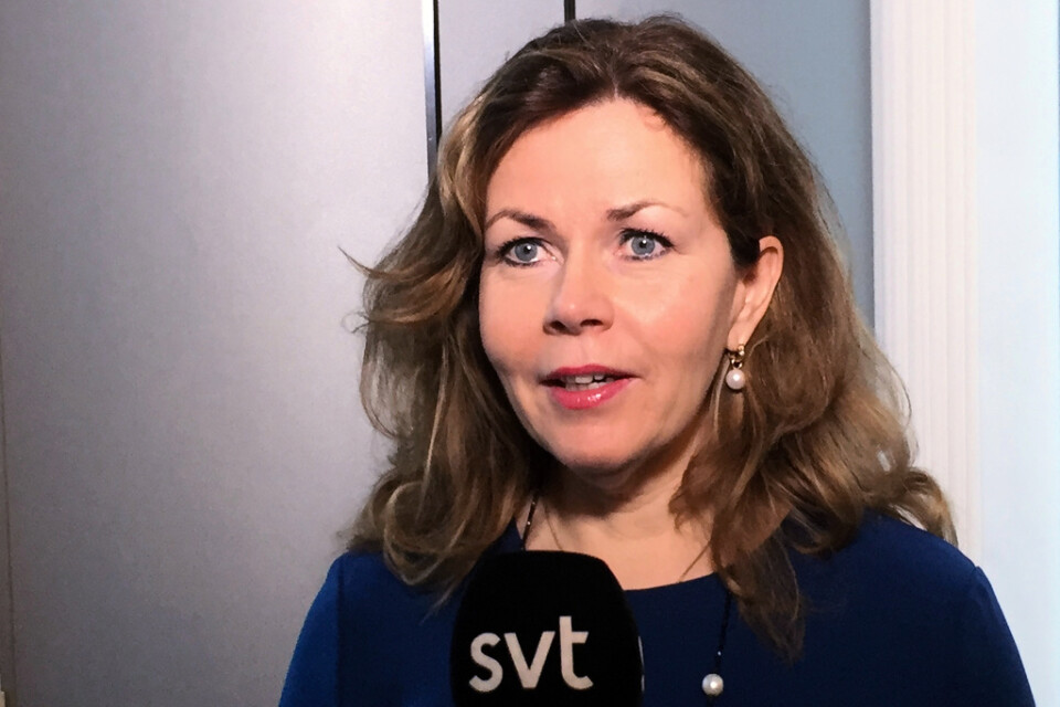 Cecilia Wikström går till pr-byrån Prime. Arkivbild.