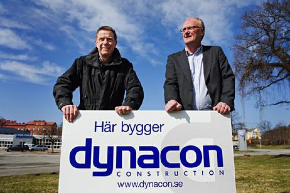 Christer Willysson och Joakim Andersson hoppar av från NCC och startar en Blekingefilial till Växjöföretaget Dynacon. Vid halvårsskiftet räknar de med att vara drygt 20 anställda.