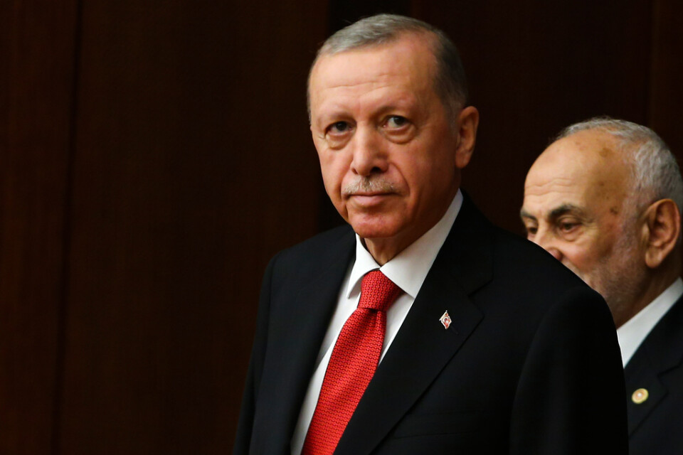 Den turkiske presidenten Recep Tayyip Erdogan ska möta statsminister Ulf Kristersson nästa vecka. Arkivbild.