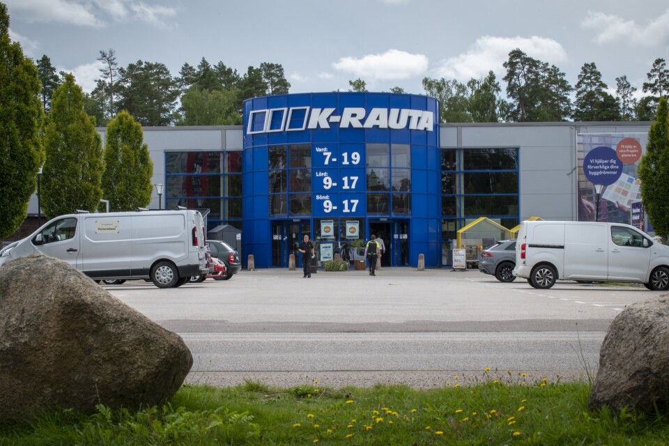 K-Rauta i Växjö stänger i slutet av året.