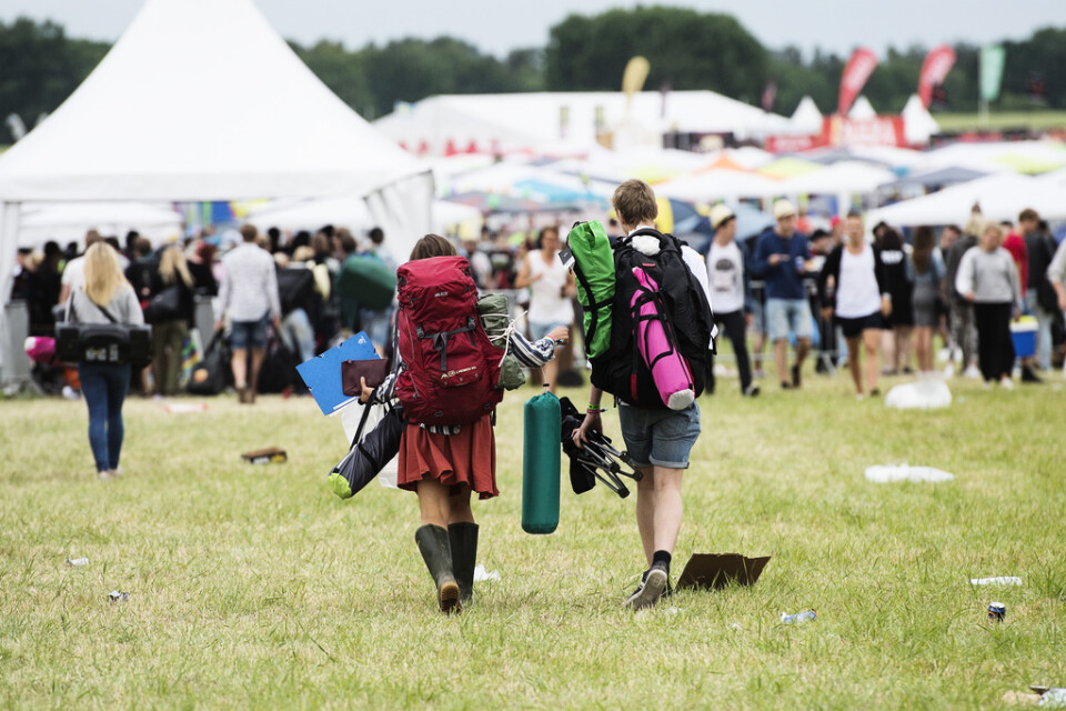 Det är inte rimligt att tro att festivaler kommer att kunna hållas med lika stor publik som vanligt i sommar, enligt Anders Tegnell. Arkivbild.