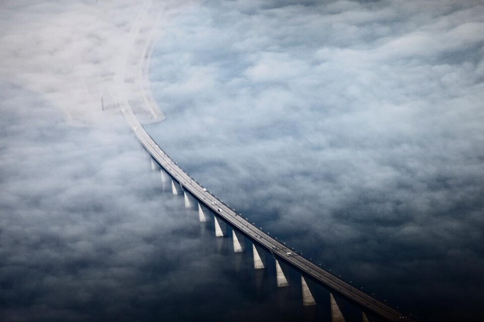 En bro finns i alla fall. Foto: Martin Lehmann