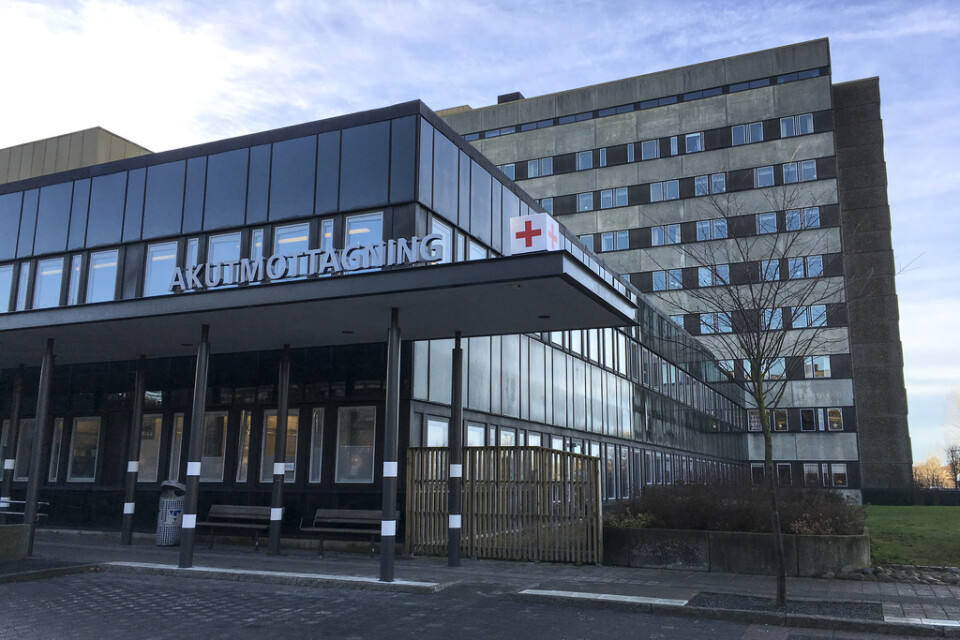 Mannen vårdades på Sahlgrenska Universitetssjukhuset i Göteborg. Arkivbild.