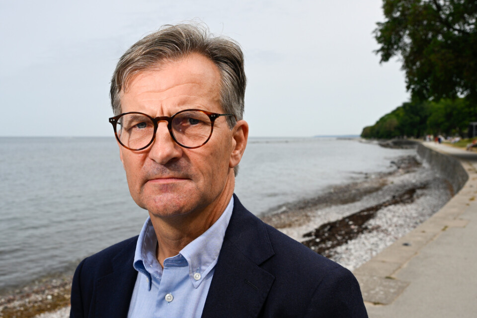Riksbankschef Erik Thedéen vid politikerveckan i Almedalen.