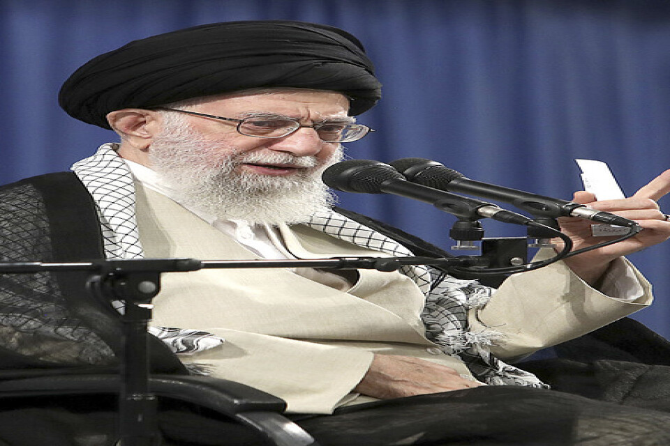 Ayatolla Ali Khamenei är Irans högste ledare.