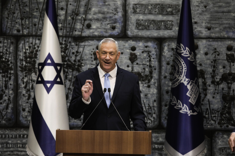 Benny Gantz ska leda regeringsförhandlingar i Israel.