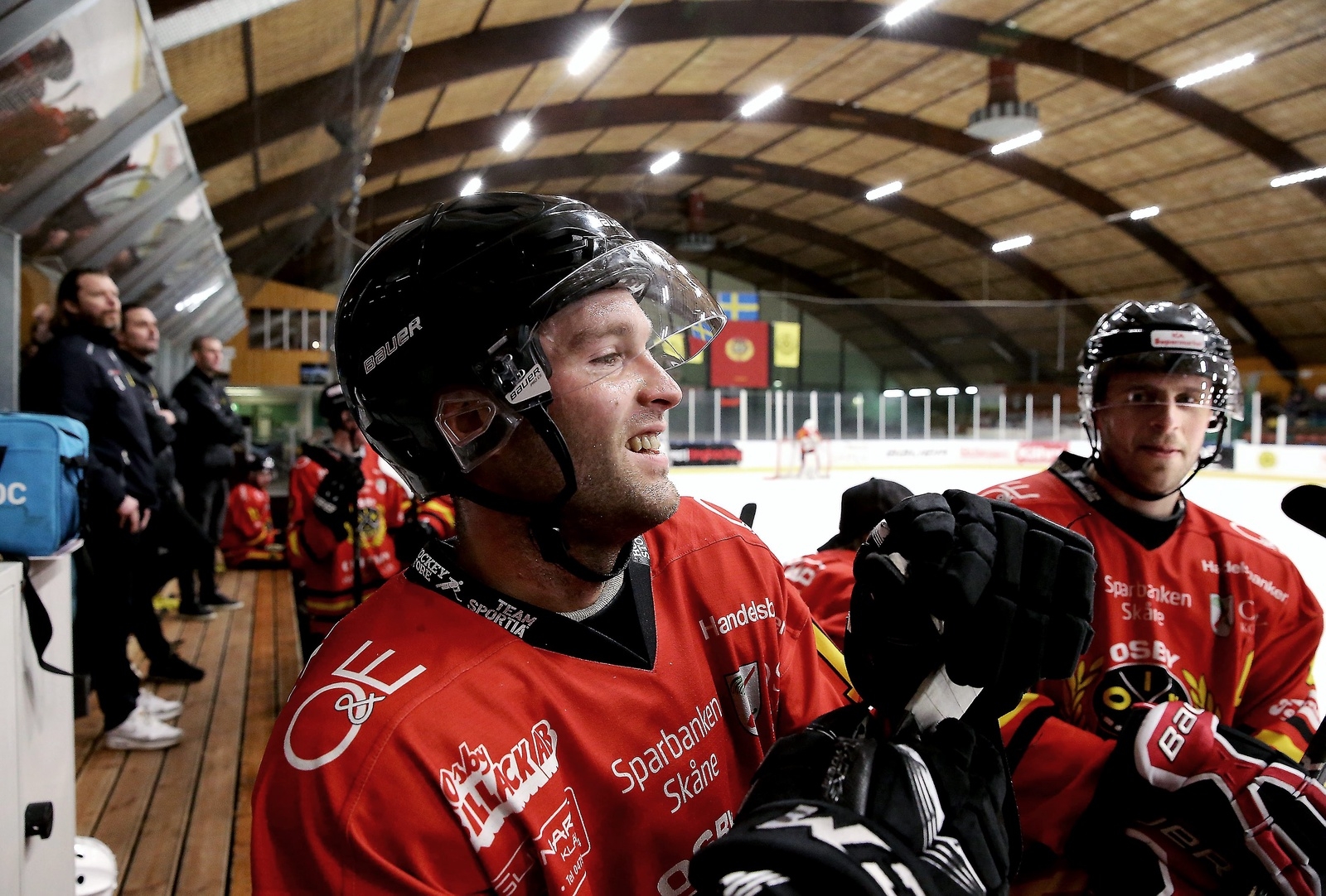 Lukas Björnsson och Jacob Dreberg är nöjda med säsongen. Foto: Stefan Sandström.