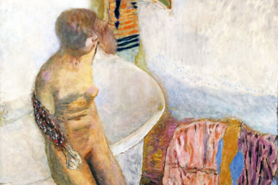 Målning av Pierre Bonnard som i sommar visas på Glyptoteket.
