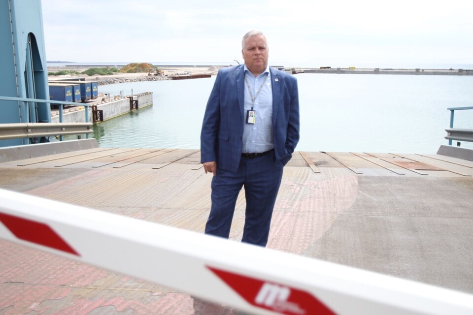 Jörgen Nilsson vd på Trelleborgs hamn avfärdar att ammoniumnitrat, ämnet som tros ha orsakat stor explosion i Beirut, skulle kunna lagras i hamnen.