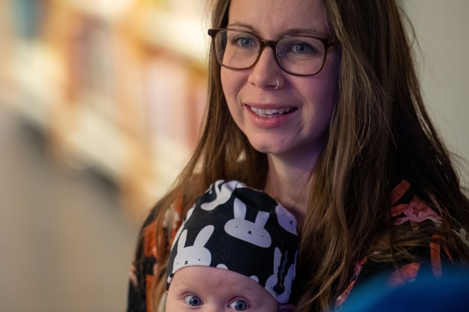 ”A lot of people have played an important part in this. We're a big gang, and the children too”,  says Sarah Granlund. She started as project leader in 2019. Now she's on maternity leave with four-month-old Alva.