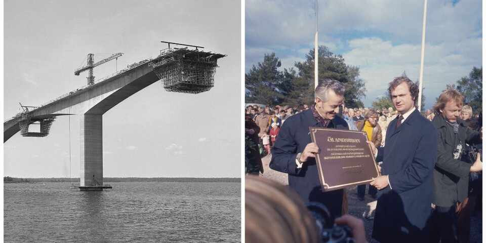 Så blir Kalmar slotts nya utställning om Ölandsbron som fyller 50 år
