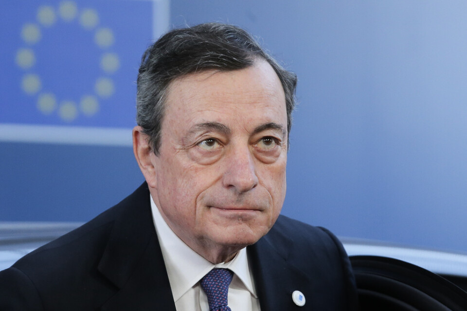 Mario Draghi, 72, ska efter åtta år på posten lämna sitt uppdrag som ECB-chef i slutet av oktober.