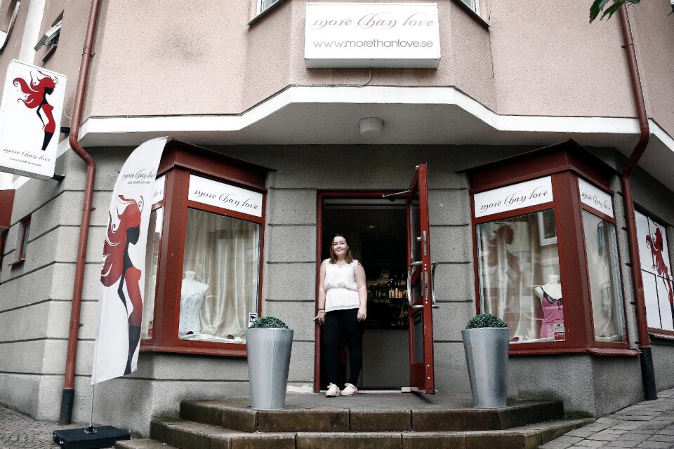 Boråsbutiken öppnade för tre år sedan men redan 2004 öppnade ägaren Åsa Bark den första butiken i Trollhättan.