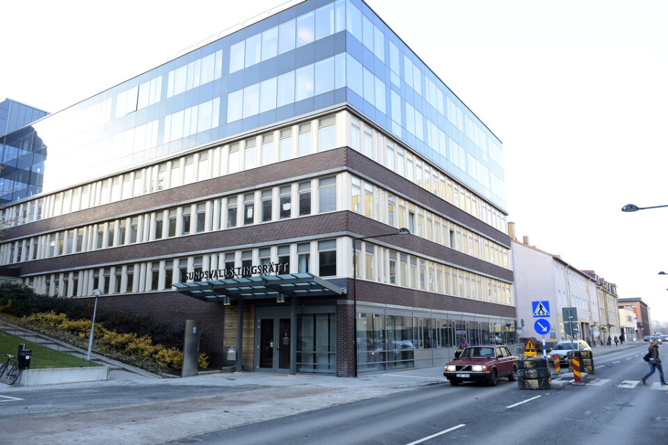 Tingsrätten i Sundsvall. Arkivbild.