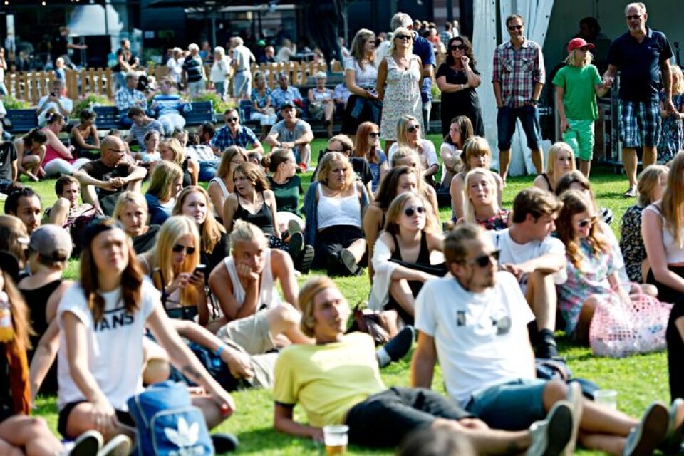 Live Green arrangeras i Hoglands park mitt i Karlskrona.