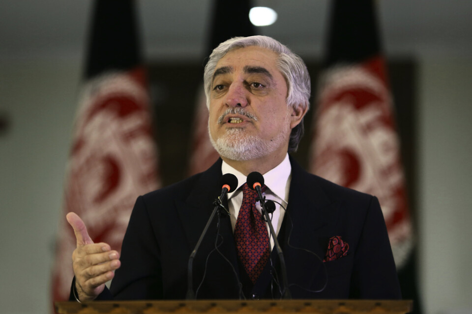 Afghanistans förre chefsminister Abdullah Abdullah svor också en presidented på måndagen, parallellt med Ashraf Ghani som av valkommissionen korats till segrare i höstens val.