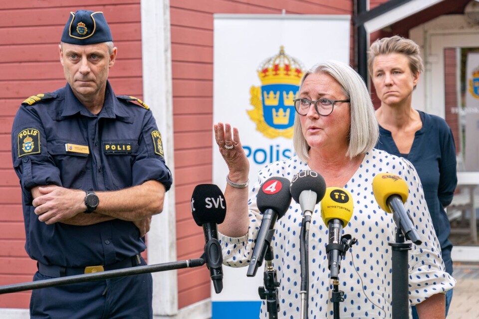 Chefsåklagare Pernilla Åström har i dag lämnat in häktningsframställan till Kristianstads tingsrätt. Arkivbild.