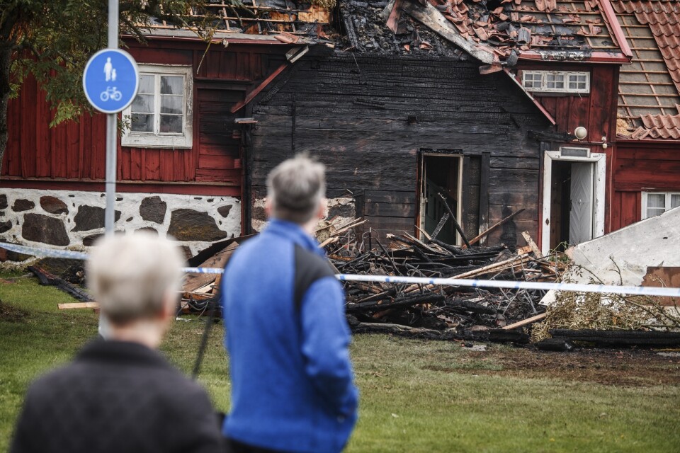 Residents in Knislinge may now be able to draw a sigh of relief. A man in his 20s has admitted setting fire to Åstringagården,.