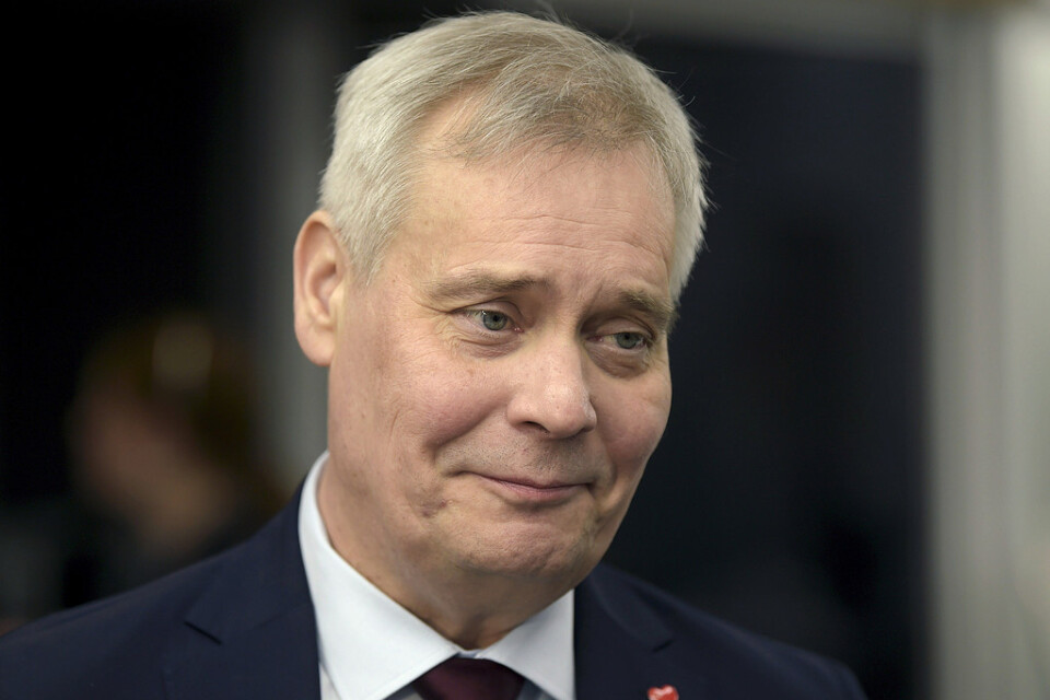 Socialdemokraternas ledare Antti Rinne hoppas kunna slutföra de finländska regeringssamtalen den här veckan. Arkivbild.