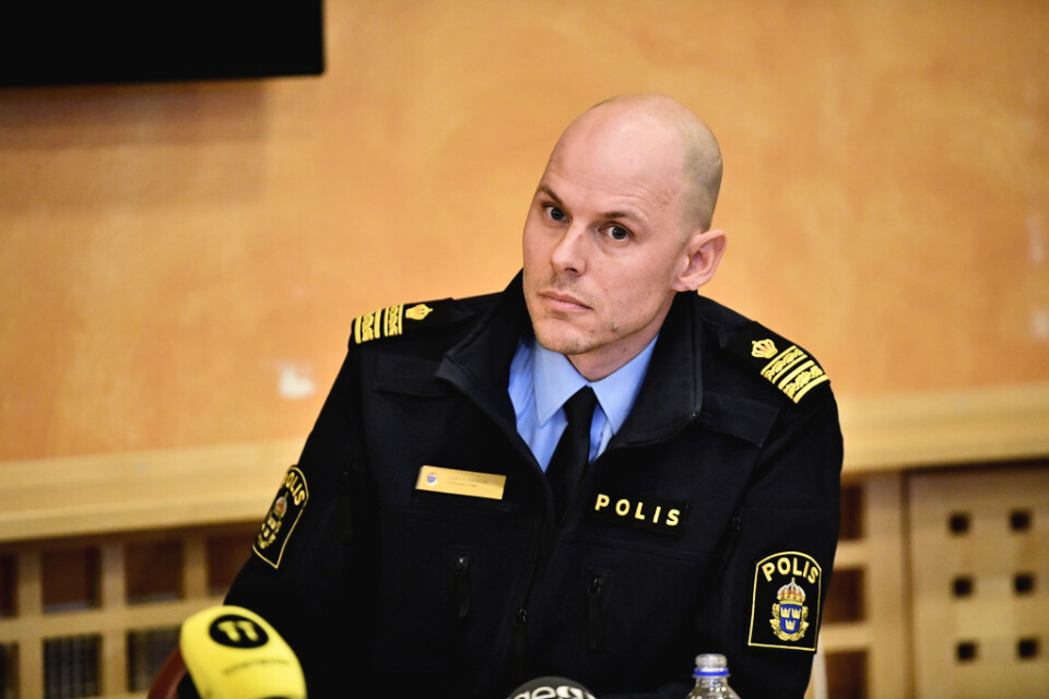 "Vi har säkrat ganska mycket spår i arbetet, både fysiska spår och tekniska spår", säger Lars Eckerdal, tf polisområdeschef Fyrbodal.