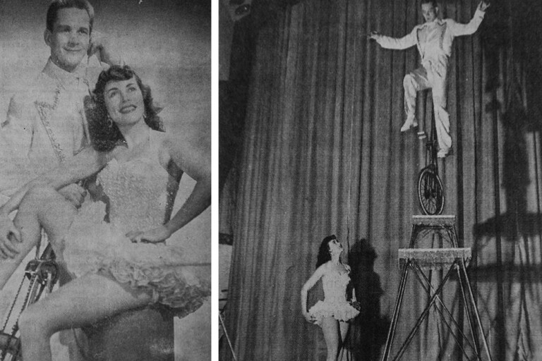 RETRO: Cirkusparet från Nybro bländade världen med charm och akrobatik