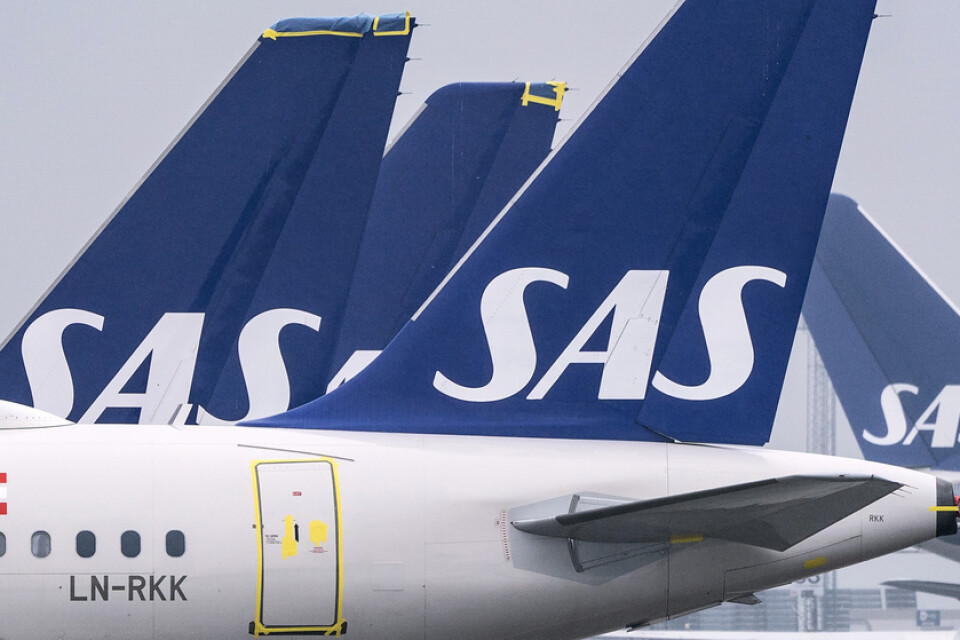 SAS planerar i nuläget att flyga som vanligt mellan Oslo och Kiev i veckan. Arkivbild.