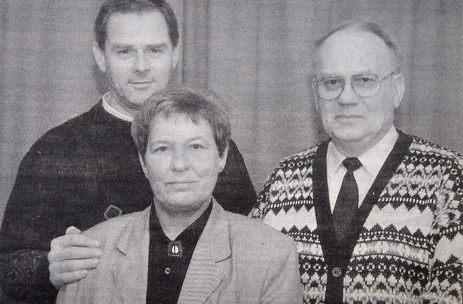 Stig Roos, Lars Hörberg och Birgitta Anzelius, alla veteraner inom hässleholmskorpens styrelse, avgår efter sammanlagt 80 år.
Arkiv: Stefan Sandström