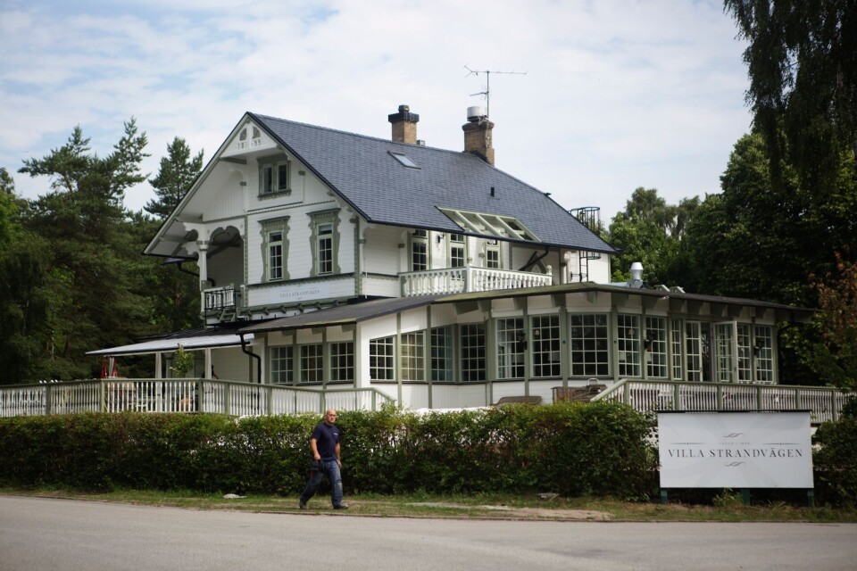 Villa Strandvägen är nominerad till priset årets bästa hotellupplevelse