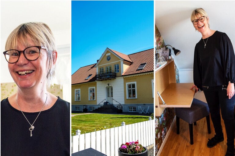Bakom prisat hotell på Näsby är Anna, 51: ”Inte ett dugg sentimental”