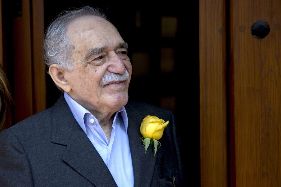 Gabriel García Márquez avled 2014 i Mexico City. Han blev 87 år. Arkivbild.