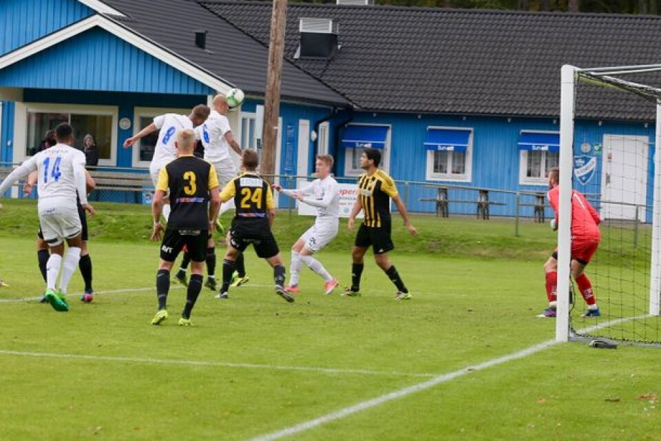 IFK Berga fick spela en match på Gröndals IP när det blev stopp på Bergaviks IP.