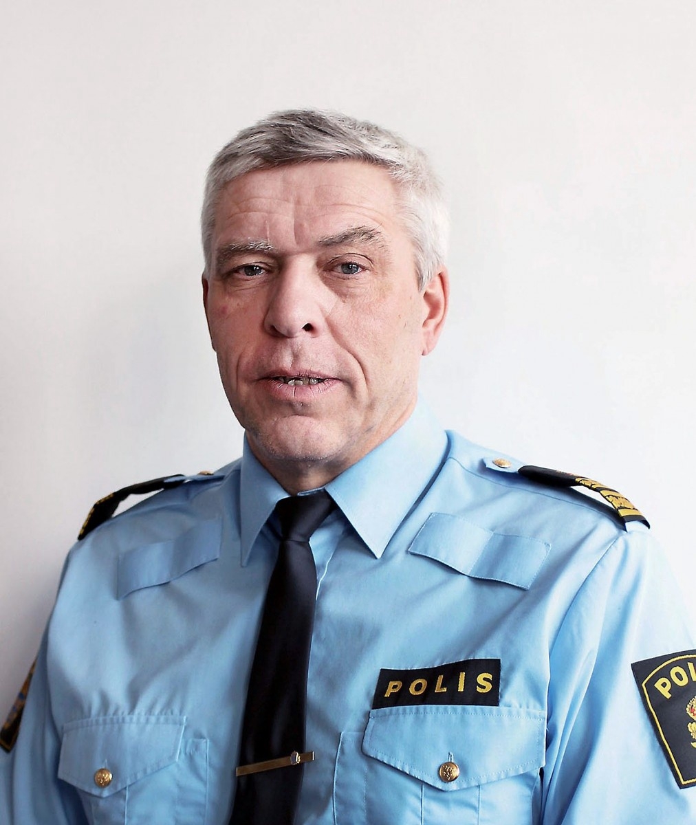 Hans Lippens är presstalesperson för Polisregion Väst. Foto: Polisen