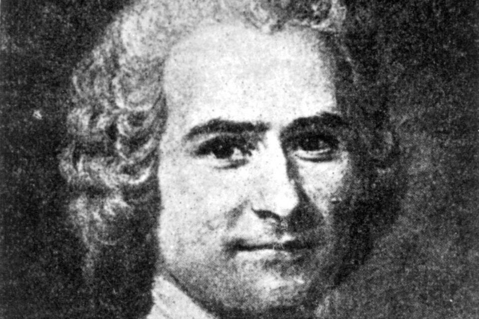 Jean Jacques Rousseau var en fransk filosof under upplysningstiden.